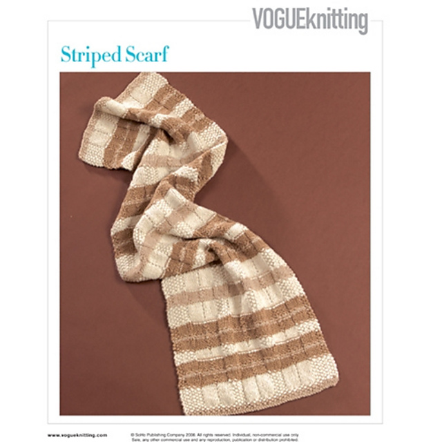 #36 Striped Scarf