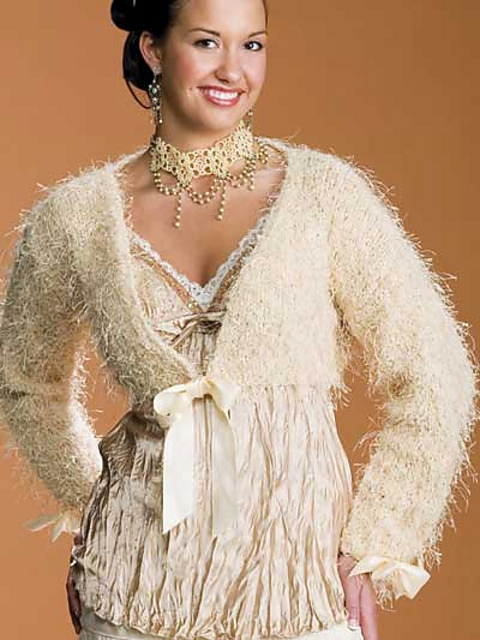 Be-ribboned Shrug