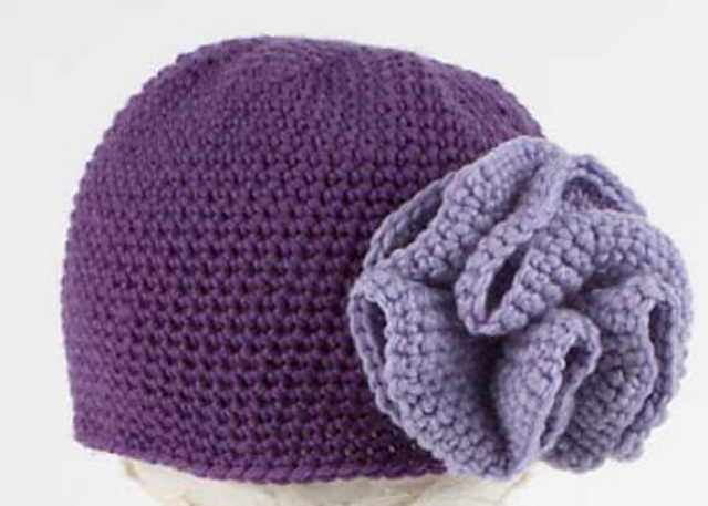 Primary Hat With Posy