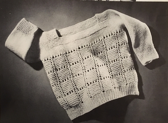 Baby Sweater B-495