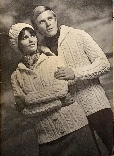 Aran Cardigan: He and She