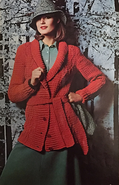 Crochet Cardigan B-997