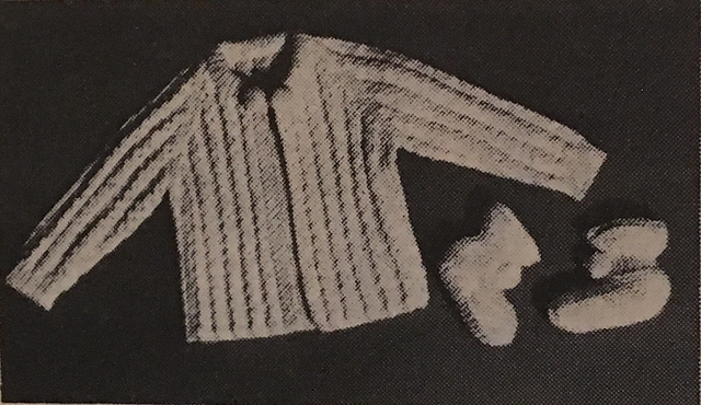 Baby Sacque and Booties