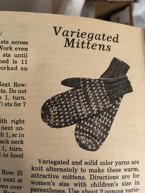 Variegated Mittens