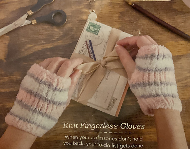 Knit Fingerless Gloves