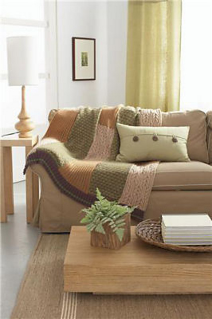 Cables and Textures Blanket