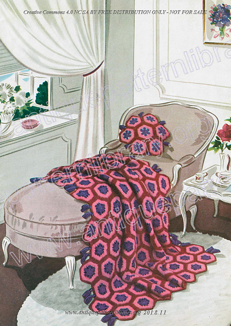 Morning Glory Pillow No. 6000-B