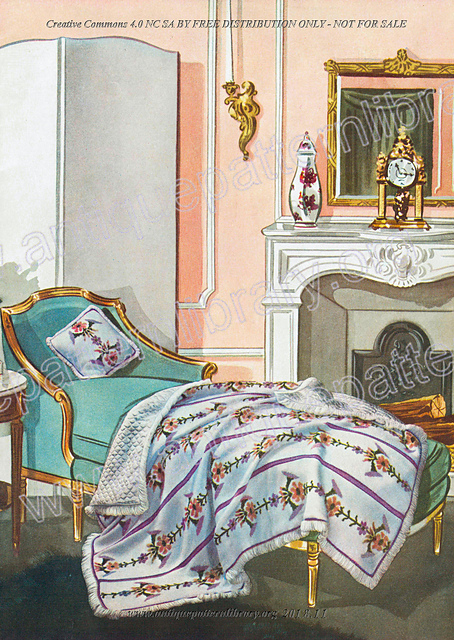 Primrose Path Boudoir Pillow No. 699-B