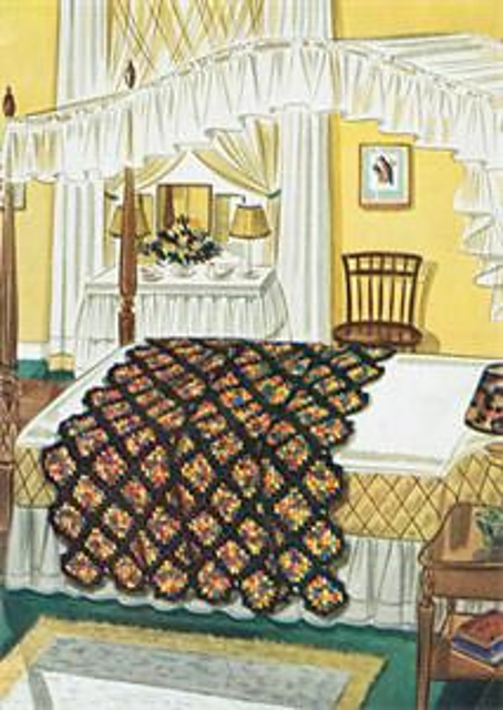 Carnival (Granny) Afghan No. 676