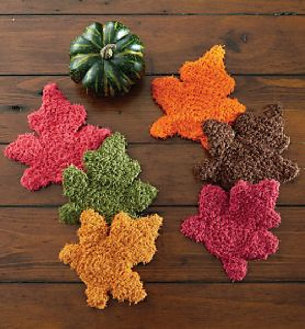 Maple Leaf Scrubbie #9701