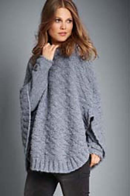 # 94 Poncho Pullover