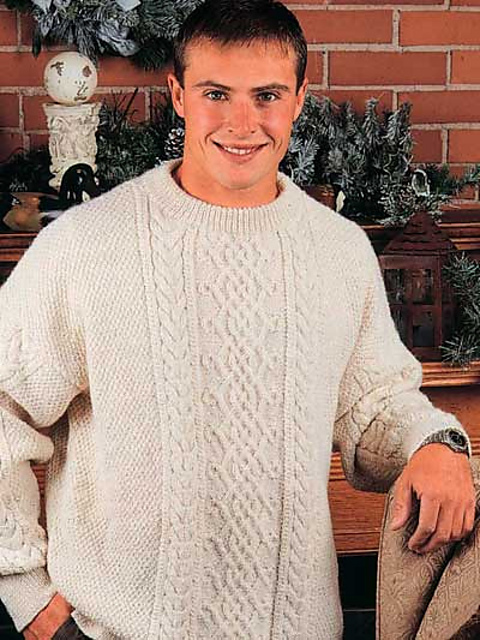 Updated Aran Pullover