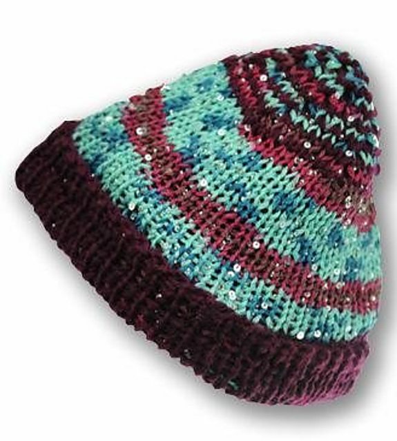 Reversible Hat: Slip Stitch Version