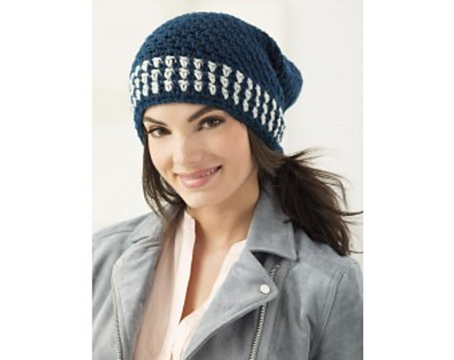 Two Color Slouch Hat