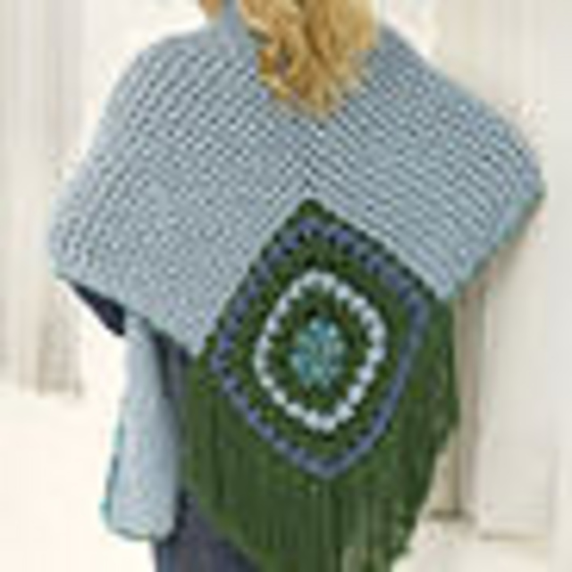 Center Square Shawl
