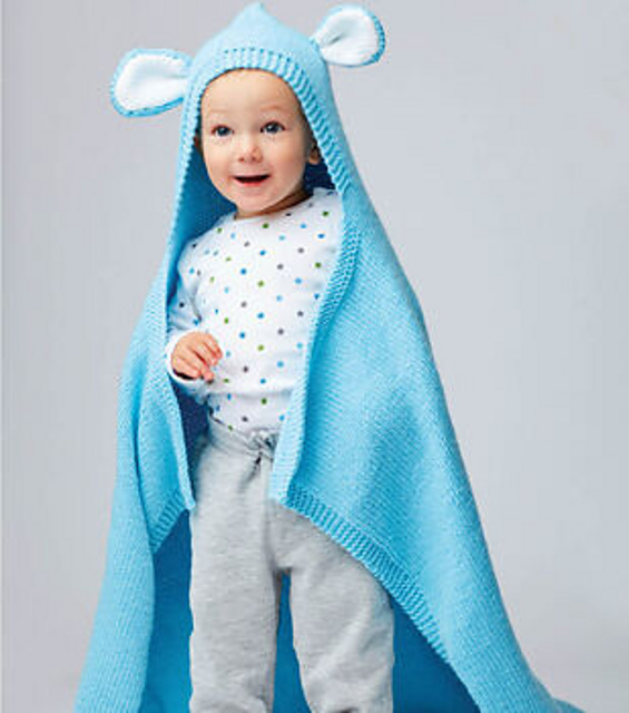 Hooded Bear Blanket
