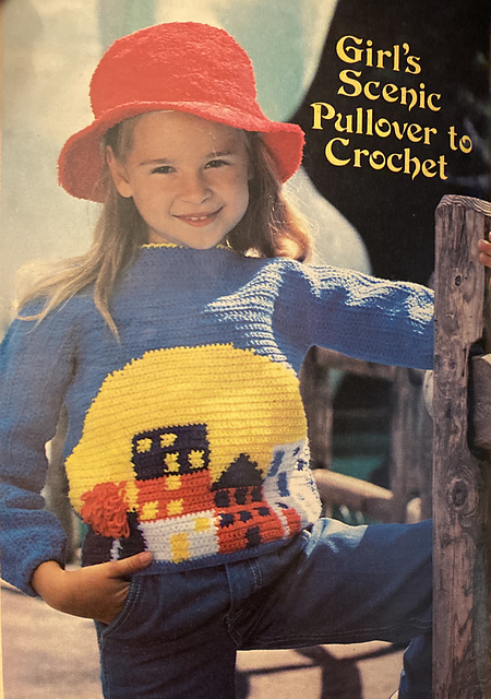 Girl’s Scenic Pullover