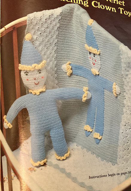 Clown Blanket & Toy