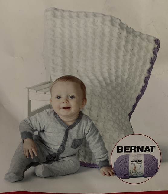 Waffle Stitch Baby Blanket