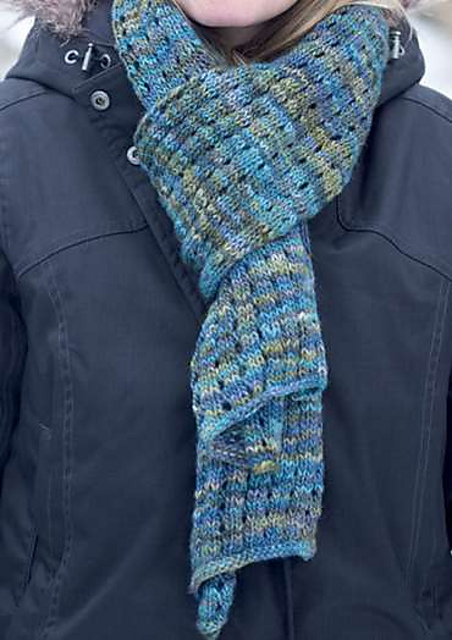 Simple Lace Scarf
