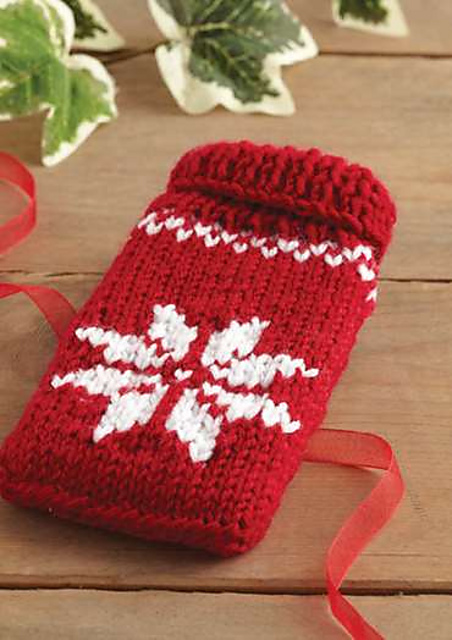 Christmas Crystal Phone Sox