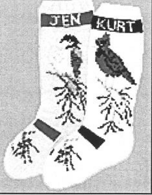 Winter Friends Stockings No. 1506