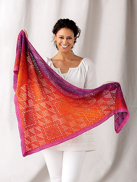 Southwest Sunrise Shawl