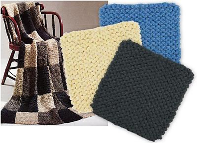 Warm Up America Afghan Squares I