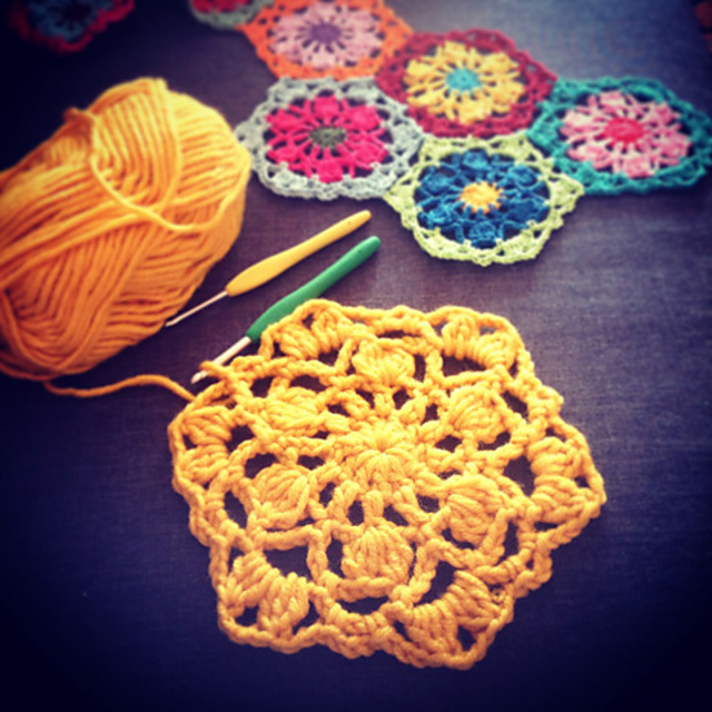 Sucrette’s Hexagon Flower