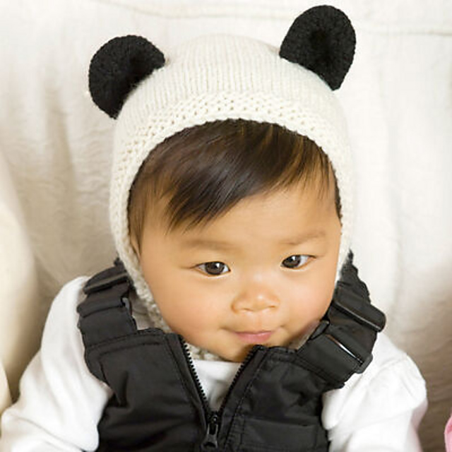 Panda Cub Hat & Mitts