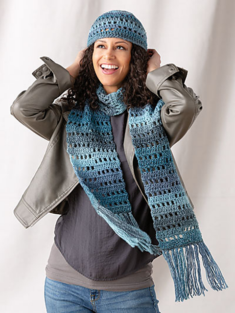 Jenga Hat & Scarf
