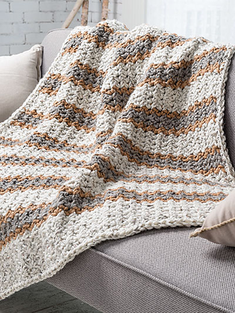Speedy Stripes Throw