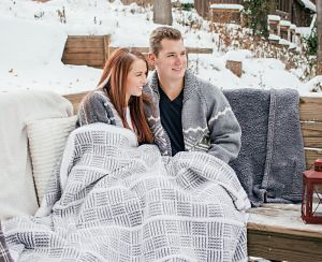 Chequered Plaid Afghan