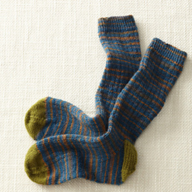 Contrast Toe & Heel Socks