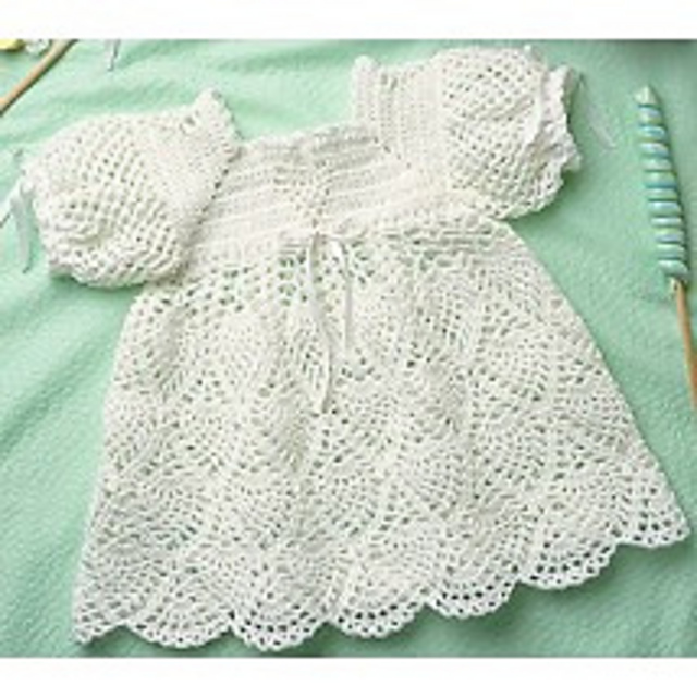 Lacy Crochet Baby Dress Pattern Free Ravelry: Whipped Cream