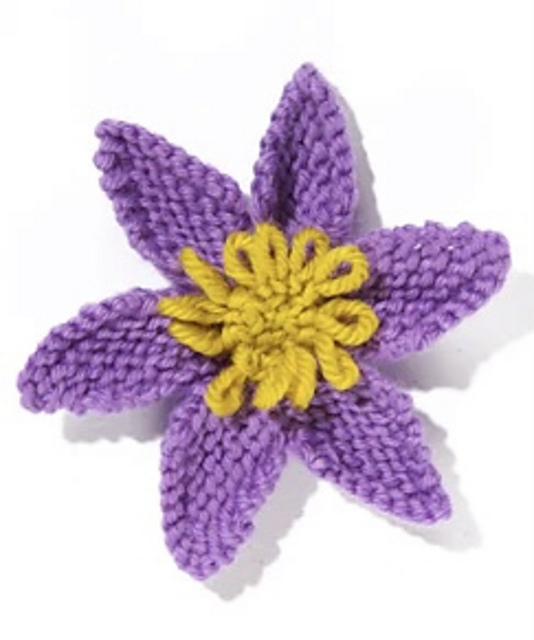 Ravelry: Clematis pattern by Lesley Stanfield