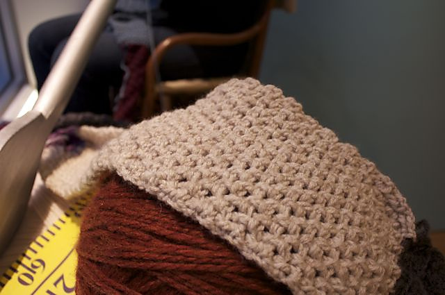 Gina's Crochet Basketweave Scarf