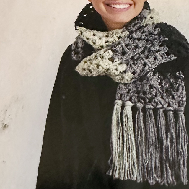Granny Stitch Scarf