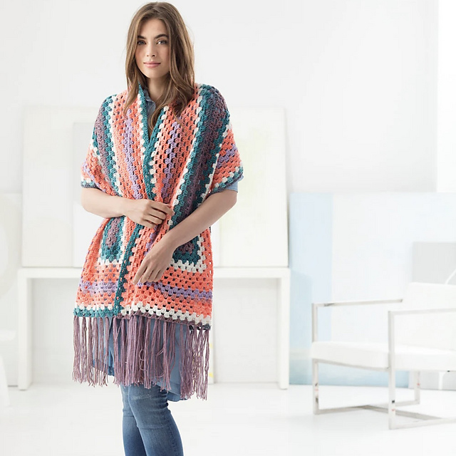 Fringed Shawl