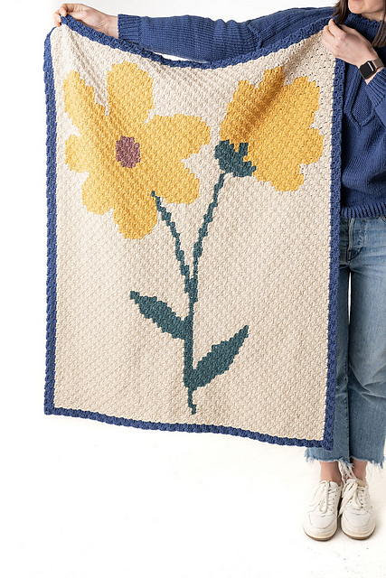 Spring Bloom C2C Blanket