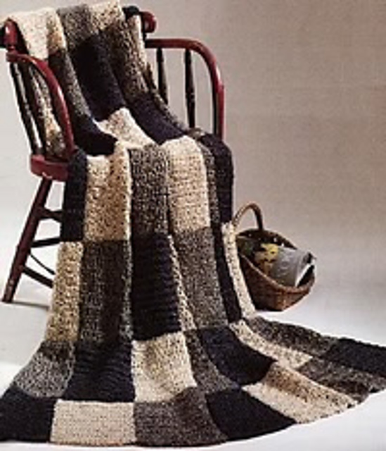 Warm Up America Afghan (knit)