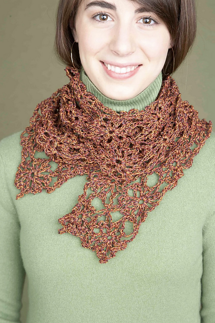 Trail of Blossoms Scarf #70020
