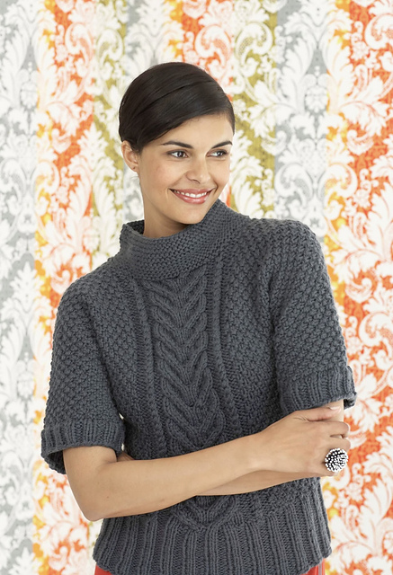Cabled Cashmere Sweater