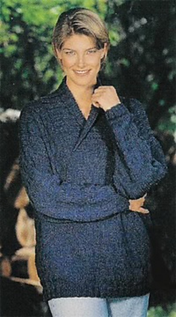 Shawl Collar Pullover #861