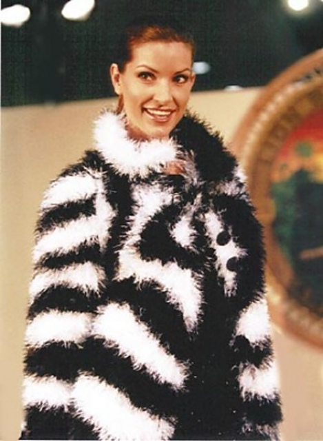 Luxe Faux Zebra Jacket