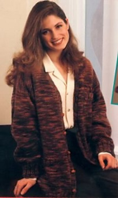 Earthtone Unisex Knit Cardigan
