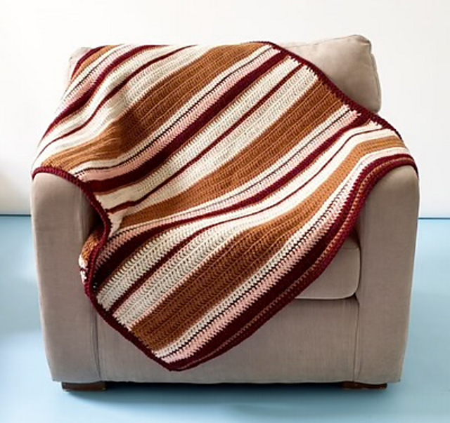 Basically Striped / Absecon Afghan