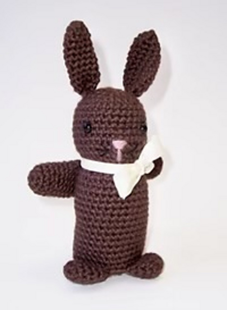 Amigurumi Chocolate Bunny
