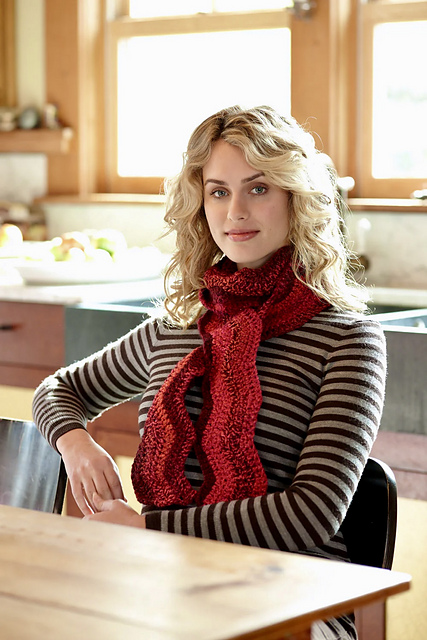 Berry Compote Scarf