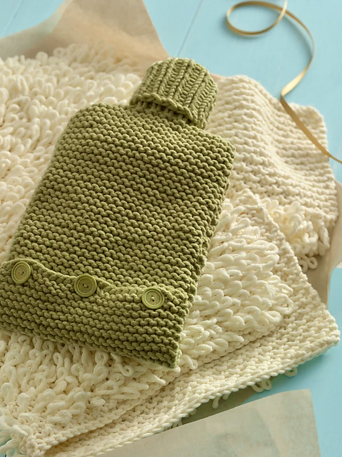 Early to Bed Hot Water Bottle Cozy